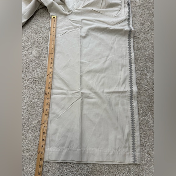 NWT Anthropologie Pleated Embroidered Trousers Sz XL - Picture 10 of 16